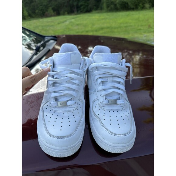 Nike Air Force 1 Low '07 White - 315122-111men's size US8 EU 41 - Picture 6 of 10